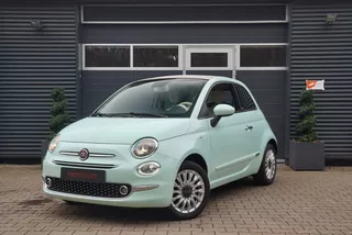 Fiat 500 C 1.2 Lounge GROOT SCHERM PDC CRUISE MINTGROEN