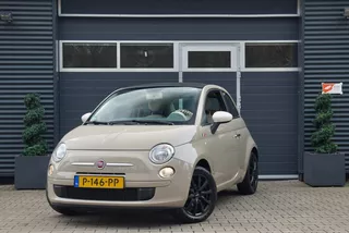 Fiat 500 C 1.2 Lounge AIRCO PARK. SENSOREN LM VELGEN MOCHA LATTE