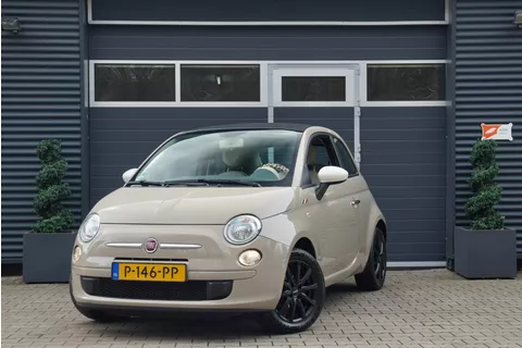 Fiat 500 C 1.2 Lounge AIRCO PARK. SENSOREN LM VELGEN MOCHA LATTE