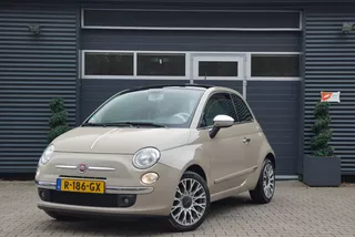 Fiat 500 1.2 Lounge CAPPUCCINO PANO AIRCO PDC LM VELGEN