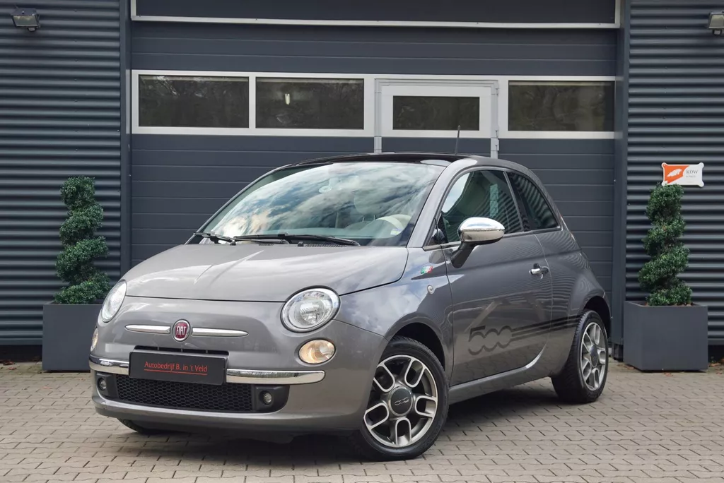 Fiat 500 1.2 Lounge PANO AIRCO LM VELGEN