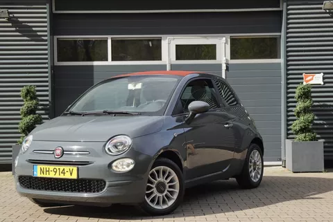 Fiat 500 C 1.2 Popstar AIRCO LM VELGEN NARDO GREY