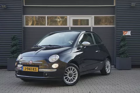 Fiat 500 C 1.2 Lounge LEDER LM VELGEN AIRCO
