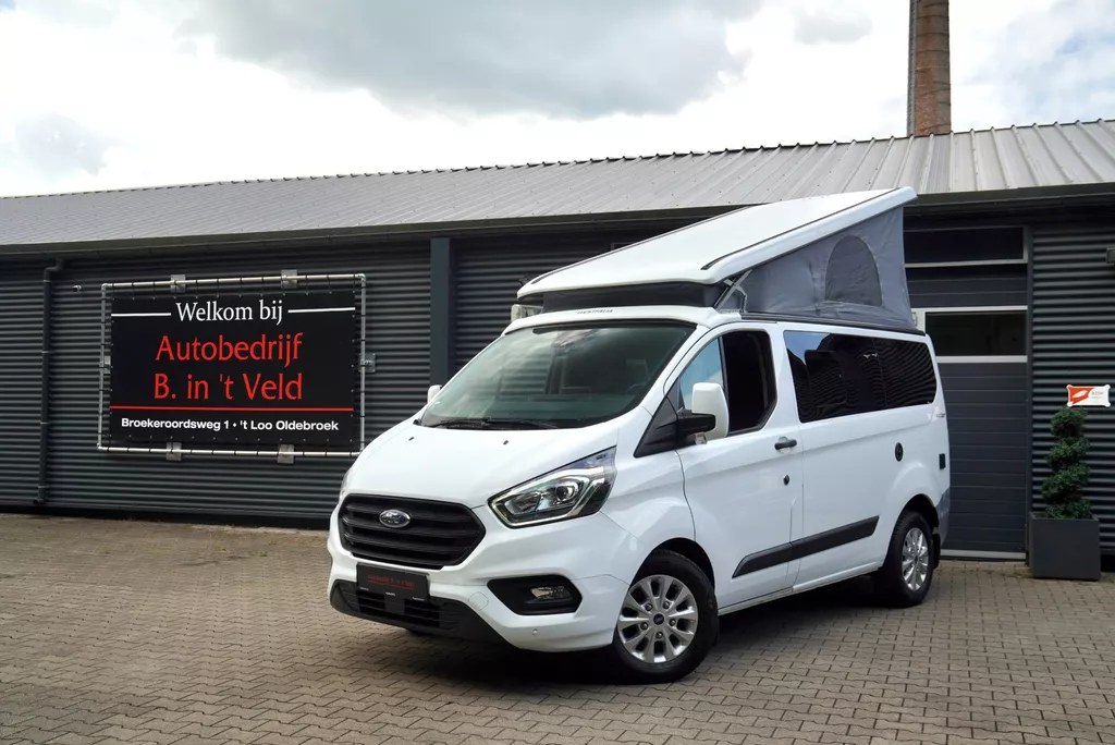 Ford Transit 2.0 TDCI AUT |NUGGET WESTFALIA | 1e EIGENAAR| HEFDAK | LUIFEL| TREKHAAK | CAMERA | CARPLAY | FULL LED | NIEUWSTAAT |