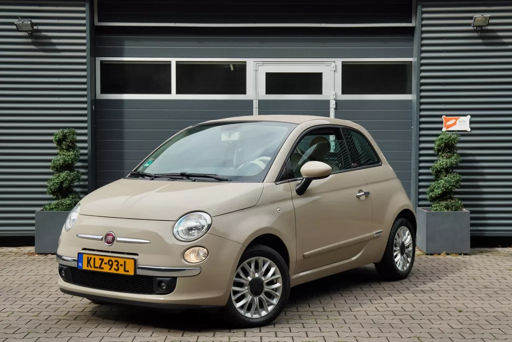 Fiat 500 C 1.2 Lounge CAPPUCCINO BEIGE DAK CLIMA PDC