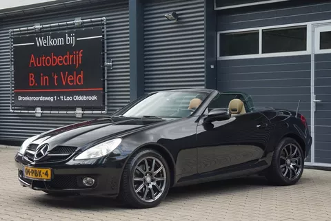 Mercedes-Benz SLK-klasse 200 K. AUT PRESTIGE PLUS LEDER NAVI AIRSCARF PDC